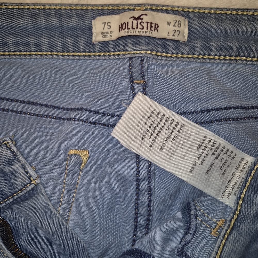 Hollister Women's Denim Jeans in Light Blue